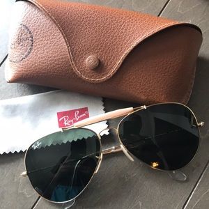 Ray-Ban Aviator Outdoorsman II Gold